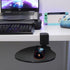 Clamp on Mouse Platform - Clip on Mouse Pad Rotating 360, Ergonomic Mouse Tray for Home and Office (Black)