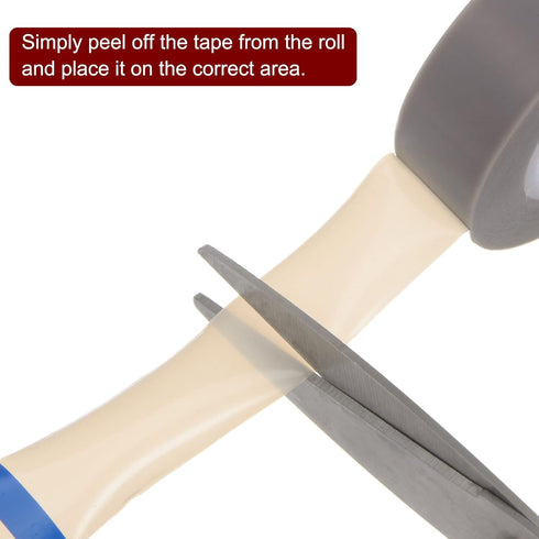 PTFE Film Tape Roll, 0.5" x 33 ft, High Temperature, Gray, for Vacuum Sealer Machine