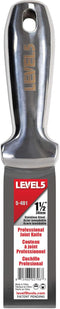1.5" All Stainless Steel Joint Knife - LEVEL5 | Professional Grade Putty Blade, Premium Polished All-Metal, Precision Ground Edge, Ergonomic, Corrosion Resistant | 5-401 by LEVEL5
