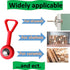 Stud Finder Stud Detector, Better than 52300 Studball for Wood AC Wire Metal Studs Joist Pipe, Red+Green-2Pack