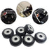 AFUNTA 12 Pcs Big Plastic Pulley Wheels with Bearings for 3D Printer, Compatible with CR-10 / CR-10S