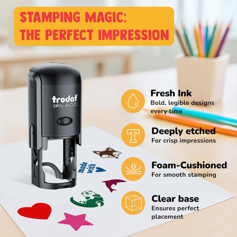 Sniggle Sloth 1/2 Inch Rosemary Herb Plant Self-Inking Rubber Stamp Ink Stamper for Stamping Crafting Planners - Mini