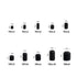 M3/4/5/6/8 Internal Hex Drive Cup-Point Set Screws Assortment Kit, 10 Sizes, 360PCS