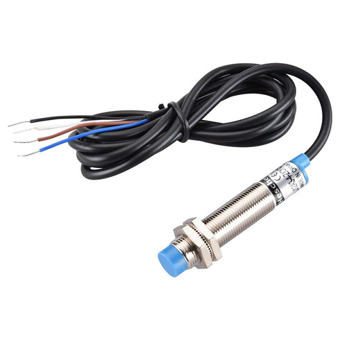 M12 Inductive Proximity Sensor Switch, Non-shield Type, LJ12A3-4-Z/CY, Detector 4mm, 10-30VDC, PNP NO+NC
