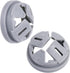150pcs 3/8 Inch Non-Metallic Button Push-in Cable Connectors, Fits for 1/2 Inch Knockouts