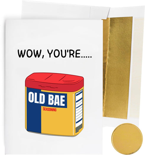 Funny Birthday Card for Men or Women, Gag Joke Gift for Boyfriend, Girlfriend, Husband, Wife, and More