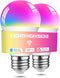 Smart Light Bulbs, 60W Equivalent, 800LM, 9W WiFi Smart Bulb, A19 E26, Compatible with Alexa, 2PCS