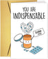 COLINHELIN Nurse Day Cards, Cute Thank You Card for Doctor Nurse Pharmacy, Lovely