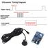 Ultrasonic Module with 2.5M Cable, Waterproof JSN-SR04T Integrated Sensor Ranging Transducer Module for Arduino