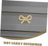 POPETPOP Brass Bow Drawer Pulls Vintage Bowknot Cabinet Handle for Dressers Wardrobes Shoe Cabinets Bedside Tables