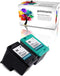 OCProducts Remanufactured Ink Cartridge Replacement for HP CB337W (Black, Color, 2-Pack)