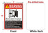 Moving Gate Sign Moving Gate Can Cause Serious Injury or Death Sign 10"x 7" Warning Door Safety Keep Clear Sign Metal Reflective Rust Free Aluminum Waterproof Easy Mounting Outdoor Use 2 Pack