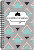 Horseback Riding Journal - Track Lessons, Goals & Progress | Equestrian Training Logbook for Girls, 100 Pages