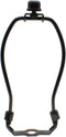 6 Inch Heavy Duty Lamp Shade Harp Holder Kit, Horn Frame Lampshade Bracket with Solid Lamp Finial Cap for Table Lamps
