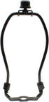 6 Inch Heavy Duty Lamp Shade Harp Holder Kit, Horn Frame Lampshade Bracket with Solid Lamp Finial Cap for Table Lamps