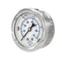 PIC Gauges PRO-202L-254M Center Back Mount Glycerin Filled Industrial Pressure Gauge, 2.5" Dial, 0/1000 psi Range