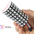 2 Pack WS2812B 5050SMD 8X8 256 WLED,SP802E DC5V BTF-LIGHTING ECO RGB Alloy Wire Individual Addressable Pixel LED Matrix