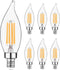 Sigalux E12 Candelabra Bulb 60 watt Equivalent, 2700K Warm White LED E12