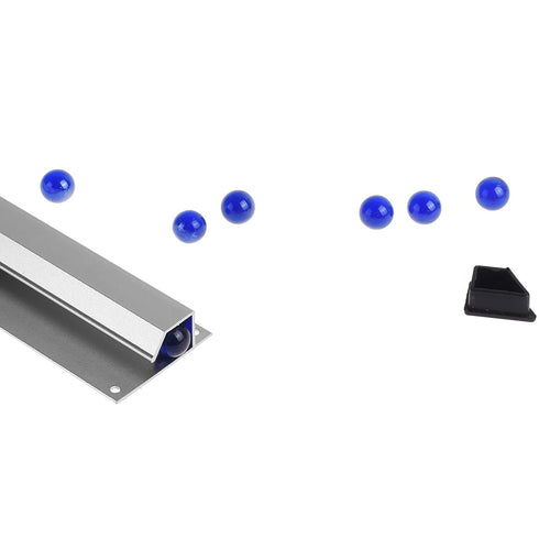 BLUECELL 12" Aluminium Receipt Ticket Bill Clip Rack Holder for Restaurant Office (12")