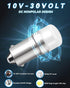 Keiurot BA9S Led Bulb 10-30Volt for Lionel Train Light Bulbs, Instrument Indicator Lights, House Number Light Bulb 1818