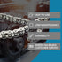 #60 Roller Chain Connecting Links, 5 Pack