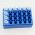 1 Pcs Aluminum Cooler Cooling Block PCR Test Tube Racks, 24-Well for 1.5ml/2ml Tubes, 36-Well for 0.2ml PCR Tubes