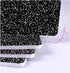 KAISA Composition Notebooks, 4 Pack, Wide Ruled, 9-3/4" x 7-1/2", Black Marble Covers, 100 Sheets