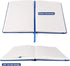 6 Pack 240 5.5"x8.3", A5 Comix Lined Journal Notebooks for Work, Pages, Navy Blue, Hardcover, Medium College Ruled