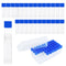 50pcs 2ml Small Plastic Vials with Leak Proof Caps, Self-Stand Cryotubes for Low Temperature Storage