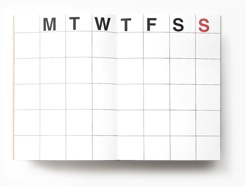 JSTORY Medium Monthly Planner, Undated Year Round, Flexible Cover, A5, 16 Months, 150 GSM, 18 Sheets