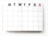 JSTORY Medium Monthly Planner, Undated Year Round, Flexible Cover, A5, 16 Months, 150 GSM, 18 Sheets