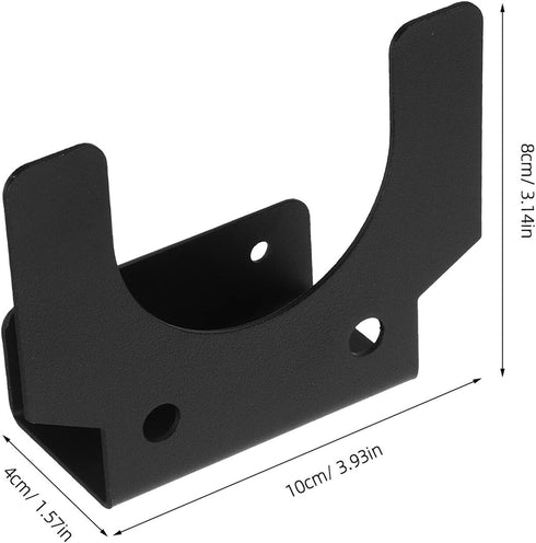 Wall Mounted Angle Grinder Rack Heavy Duty Iron Storage Bracket with Screws Vertical Grinder Holder for Workshop Garage