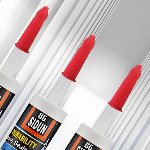 40 Pcs Red Caulk Saving Cap, Caulk Finishing Tool, Sealing Caps for Preserving Caulking Tubes