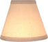 Aspen Creative 32118-2A Set (2 Pack), 6 inch (3" 6" 5") Small Hardback Empire Shape Chandelier Clip-On Lamp Shade