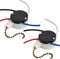 Topbuti 2 Pcs Ceiling Fan Switch Zing Ear ZE-208s E89885 3 Speed 4