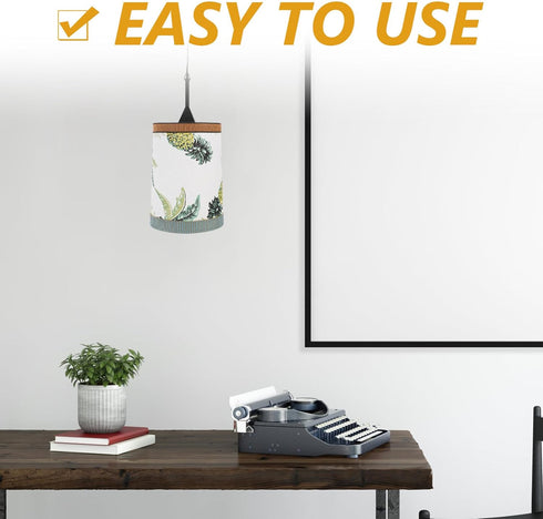 Cozy Fabric Lampshade for Table and Floor Lamps Modern Decorative Light Shade Cloth Lamp Cover for Bedroom Desk