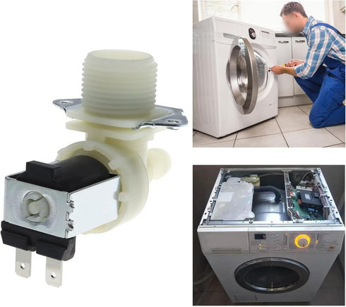 The Lord of the Tools Electric Solenoid Valve AC220-240V, 3/4 Inch Normally Closed Water Inlet Flow Switch Valve Quick