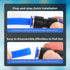 60Pcs Quick Connect Air Hose Fittings, Pneumatic Push-to-Connect Fittings Kit for Various OD Tubes