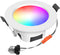 FVTLED Smart Recessed Lighting 4 Inch, Wireless Bluetooth 9W RGBWC Color Changing