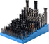 predolo 187 Professional Bit Organizer Hole Screwdriver Bit Dispenser Workbench Storage