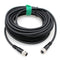 M12 A Coding 4 Pin Male to Female Actuator Sensor Electrical Signal Cable for Industrial Controls, Device Network