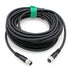 M12 A Coding 4 Pin Male to Female Actuator Sensor Electrical Signal Cable for Industrial Controls, Device Network
