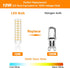 G9 Bulbs Dimmable 10W 3000K, 100W Equivalent,AC120V Dimmable G9 T4 Bulb Light,360Deg(5Pack) No Flicker Led Warm White