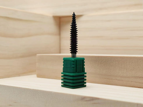 Extreme Spikes Rotary Burr, 1/8" Shaft Very Coarse Woodworking Attachment for Dremel, Foredom, DeWalt, Milwaukee