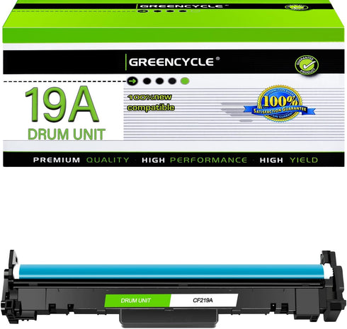 greencycle 19A Compatible Replacement Drum Unit CF219A for HP Laserjet Pro M130fw M130nw M130fn M130a M102w M102a