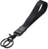 Hand Wrist Lanyard Key Chain Holder, Black Short Keychain Strap for Women & Men, Car Key Wristlet