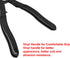 30 & 80 Angled Push Pin Plier Set, 2 Pcs Fastener Remover Tool Rivet Puller