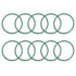 uxcell Fluorine Rubber O-Rings, 61mm OD 54.8mm ID, 3.1mm Width FKM Seal Gasket for Plumbing