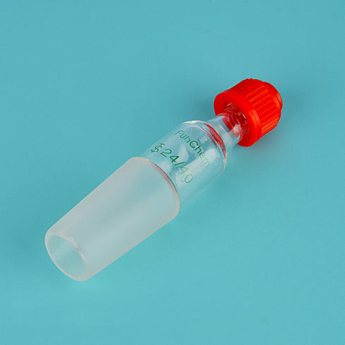 Glass Thermometer Inlet Adapter for Distillation Apparatus, 24/40 Inner Joint, 80mm Height