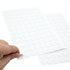 Self-Adhesive Screw Hole Stickers, 2-Table 96 in 1 Self-Adhesive Screw Covers, Dustproof Sticker 15mm White